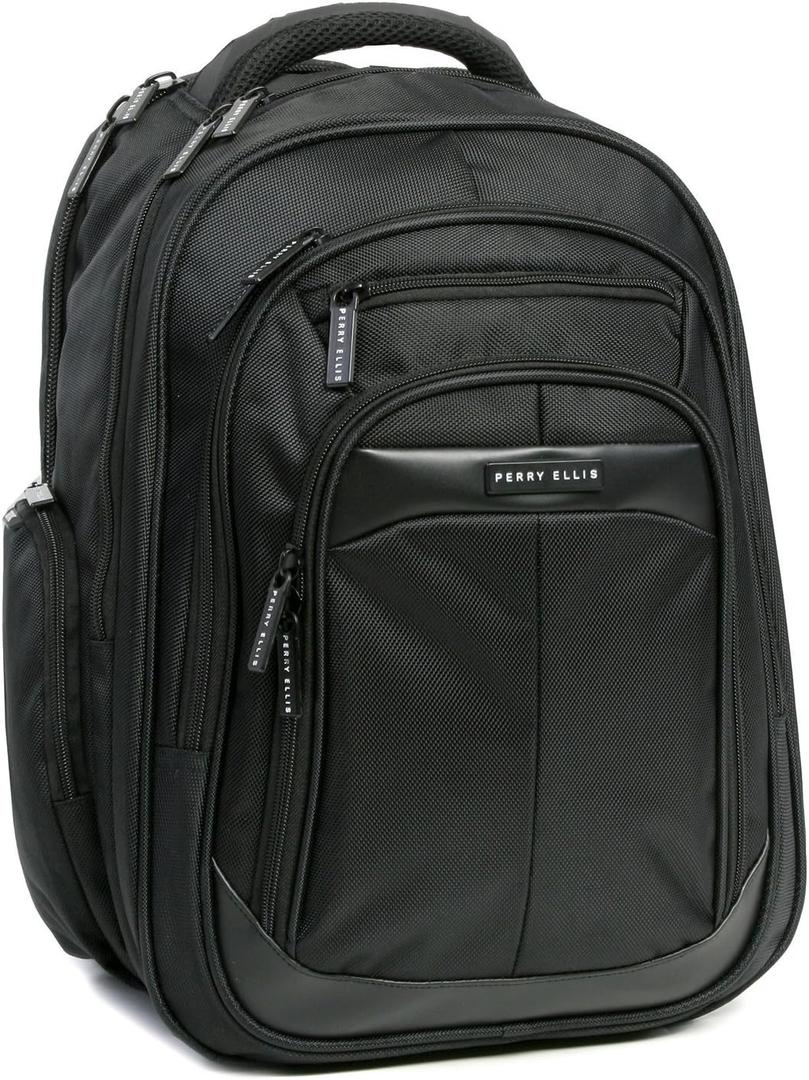 M140 Business Laptop Backpack Fits Under 15-Inch Laptop and Notebook (Black)