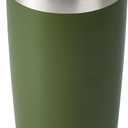 SUNWILL Travel Coffee Tumbler 20 oz, Insulated Mug with Lid, Stainless Steel Cup for Outdoor, Powder Coated Olive