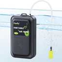 Pawfly Aquarium Battery Air Pump 40 GPH Oxygen Pump for 5 to 30 Gallon Fish Tank Portable Aerator Pump for Outdoor Fishing and Fish Transportation, Battery Not Included (Accessories Inside The Pump)