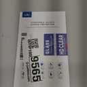 [2-PACK] Tempered Glass Screen Protector Designed for Canon PowerShot ELPH 360 HS 3 Inch Display Camera Screen Anti Scratch/Fingerprint (HD Clear)