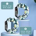 Scrunchies Bands Compatible for 40mm 38mm 41mm 42mm 44mm 45mm 46mm 49mm, Soft Nylon Elastic Strap Wristband for iWatch Series 10 9 8 7 6 5 4 3 2 1 SE Ultra