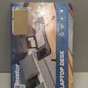 Slendor Lap Desk with Tablet Slot, Foldable Laptop Table with Storage Drawer for Bed, Portable Bed Desk for Laptop, Computer Tray with Cup Holder Notebook Stand Reading Holder for Couch Floor, Pink