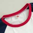 Family Matching Daddy Mommy and Me of The Year T-Shirts Letter Baseball Tops Baby Boy First Birthday Outfit (White, M)