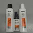 Nioxin Scalp + Hair Thickening System Kits | For Natural, Colored, & Damaged Hair with Light to Progressed Thinning | Strengthen & Boost Hair Density with Niacinamide & Biotin | 1 Month Supply