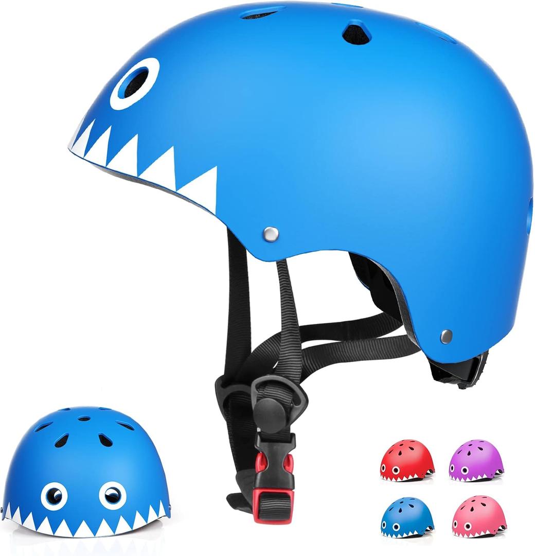Glaf Toddler Helmet for 2-8 Years Kids Bike Helmets Baby Girls Boys Multi-Sport Adjustable Skateboard Bicycle Helmet Lightweight, Size: Small: 20.08"-21.26" / 51cm-54cm