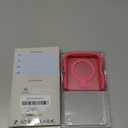 [Magnetic Stand & Wave Frame] Case for Samsung Galaxy Z Flip 7 [Fit for MagSafe] [Military Drop Protective] Not Yellowing Translucent Z Flip 7 Phone Ring Cover for Women Men 6.9" Hot Pink