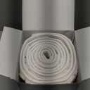 Christmas Tree Collar, Rustic White Luxury Plush Faux Fur Tree Collar with Textured Crossed Diamond Pattern, Soft Boho Xmas Tree Ring Beige Tree Skirt for Holiday Decorations Home Decor