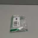 Lenwen Mini Snowflake Tree Topper Christmas Miniature Tree Topper Acrylic Small Snowflake Treetop Decoration Xmas Treetop Ornaments for Winter Holiday Party Decor(Clear,Diamond)