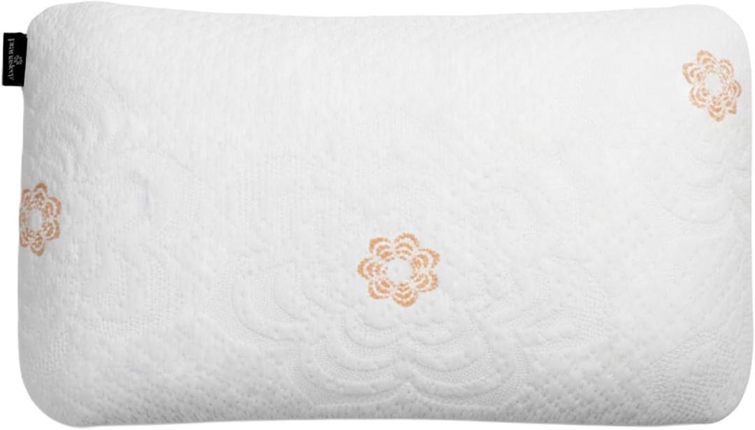 PranaSleep Karma Cooling Latex Pillow, Firm Support, Back and Side Sleeper Pillows for Adults, Bedding Essentials for Hot Sleepers, King Size, 36" L x 17" W x 6" H
