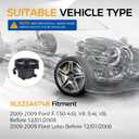PAROD Power Steering Pump w/Pulley Fit for 2009-2009 Ford F-150, Lobo Replace for 9L3Z3A674B