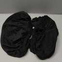 2 Pcs Bar Stool Covers Black Round High Elastic Bar Stool Covers Soft Stool Cushion Washable Slipcovers Fit for Dia 11-14 in Bar Round Chair for Home Bar Hotel Market