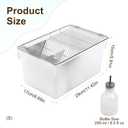 Rotulark Lab Mouse Cage, Laboratory Rat Rodent Breeding Cage, Small Animal Cage, Mouse Breeding & Weaning Cage (L)
