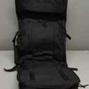 DULCE DOM 32/36/42/48/52 inch Double Rifle Case Soft Gun Bag for Rifles Pistols Storage & Transportation, All Around Shooting Range Tactical Backpack, Valentine Gifts for Him, Men, Boyfriend, Husband (Black)