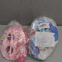 Okllen Birthday Hats Set of 2 for Adults, Plush Cake Hats with Sunglasses, Funny Party Novelty Hats for Birthday Party Favors, Blue & Pink