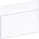 MECCANIXITY Acrylic Display Case Plastic Box Clear Assemble Dustproof Showcase 16x10.2x6.1 Inch for Collectibles Items