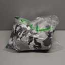 Men's Ski Jacket Winter Warm Snow Coat Waterproof Windbreaker Hooded Work Outerwear Snowboarding Jackets (Large, Black Camo)