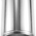 ACROPIX 102mm 4" OD 6" 152mm Length Universal Car Aluminum Alloy Intercooler Pipe Straight Air Intake Tube - Pack of 1