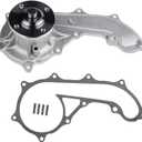 IRONTREE AW9293 Professional Water Pump Kit with Gasket for Toyota 4Runner Tacoma T100, 2.4L 2.7L L4 Engine, OE Replacement