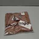 Women's Long-Sleeve Crop Top - Open Back Tie, Thumbholes Moisture-Wicking Quick-Dry for Yoga, Fitness & Workout (Brown, M)