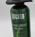 Wicked Green Glitter Hair Spray, 6.76oz EXP: 08/12/2028