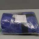 Positioning Bed Pad with 8 Reinforced Padded Handles - Washable Transfer Sheet for Lifting & Repositioning - Quick-Dry Patient Slide Blanket for Caregiver, Bedridden, Elderly - 48" x 40", Blue Ver 2