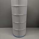 Unicel 150 Square Foot Swimming Pool and Spa Replacement Filter Cartridge with Urethane End Caps for Multiple Pool Filter Models