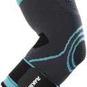 Elbow Compression Sleeve 2 Pack, Elbow Brace for Tendonitis and Tennis Elbow, Pain Relief Elbow Brace for Men & Women, Elbow Sleeve Reduce Joint Pain for Tennis, Golfer, Workouts, Blue (XL)