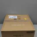 Hidden Litter Box with Faux Plant, Large Cat Litter Box with Rattan Pattern, Heavy Duty PP Material Litter Box Enclosure Furniture for Home Decor, Black