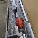 Queen Size Bed Frame, Queen Bed with Charging Station Headboard and LED Lights, Platform Bed with Metal Slats, No Box Spring Needed