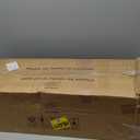 AFLUI Triple Bookshelf with 3 Fabric Drawers, 4-Tier Book Shelf and 10 Display Shelves, Industrial Large Bookcase for Home & Office, Rustic Brown, 47'' Wide