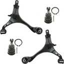 TRQ Front Lower Control Arm with Ball Joint Set Compatible with 2002-2006 Honda CR-V
