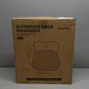 pryfey Back Massager, Rolling Up and Down Back Massager with Heat, Back Massage 4D Kneading for Pain Relief Deep Tissue, Ultrathin Shoulder Massager Gift for Women Men Parents Christmas, Grey