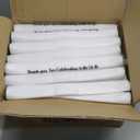 Libima 50 Pcs White Glow Sticks Bulk for Wedding Reception 16" Light up Foam Sticks LED Cheer Batons Wedding Wand Glow in the Dark Flashing for Raves Carnival Party Supplies Favors