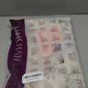 jinchan Linen Floral Curtains for Living Room 84 Inch Length Sage Green Printed Curtains Back Tab French Country Farmhouse Flower Patterned Drapes Bedroom Window Curtain Set 2 Panels