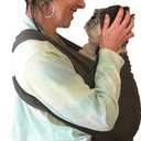 Pet Carrier Sling | Front | Adjustable Hands Free Front Facing Dog Pouch | Relieves Your Pet's Anxiety and Stress (Dark Grey)