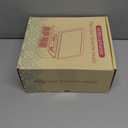 CD Player with Bluetooth Transmitter, Nostalgic Retro Wood Music Player, Built-in Speakers-Bass Boost, FM Radio for Home/Wired&Remote Control-White