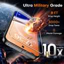 TOCOL for Pixel 10 Pro Screen Protector/Pixel 10 Screen Protector 6.3 9H Hardness Military Grade Shatterproof HD Tempered Glass for Full Coverage Easy Installation 2 Pack