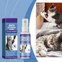 Cat Deterrent Spray - Natural Training Aid for Cats, Indoor & Outdoor Deterrent Spray to Stop Scratching Furniture, Protect Garden, and Deter Unwanted Marking (95ML)