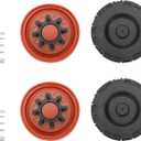 2 PCS PCV Valve Repair Kits Fit for Land Rover LR4 Range Rover Sport Jaguar 5.0L 2010-2016, Replace# LR041443 LR051835 LR010780