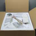 9-Light Gold Crystal Chandelier Contemporary 22'' Modern Semi Flush Mount Crystal Hanging Light Sparkling Decoration for Bedroom Entryway Living Dining Room Kitchen Island Hallway