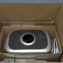 RV Camper Kitchen Sink Undermount Single Bowl Stainless Steel Hand Wash Basin Sink with Strainer for RV Caravan Camper Boat Bar