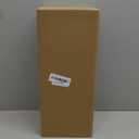 Large Wood Cable Management Box - Cable Organizer Box - 2 Open Slots Cords Hider Box - Under Desk Cord Organizer for Power Strip Extension Cord Surge Protector Charger Wire, Black