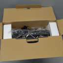 Elite Gourmet ESB-301BF Countertop Single Cast Iron Burner, 1000 Watts Electric Hot Plate, Temperature Controls, Power Indicator Lights, Easy to Clean, Black