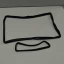 cybtkcar for Tesla Protector Trim Frame Model Y Juniper Model 3 Highlan 2026 Screen Edge Frame Rearview Mirror Cover Model Y Accessories Interior Silicone Decorations Center Console Decor Black