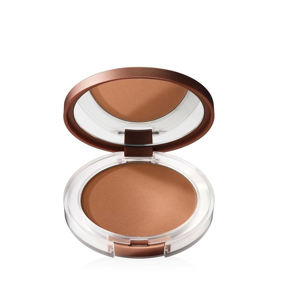 Clinique True Bronze Blendable Pressed Powder Bronzer | Sun-Kissed Glow + Natural Finish