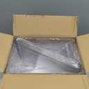 Yieach 4 Pack Stackable Clear Organizer Bins With Lids & Handle, 11.1″ Deep Plastic Hall Closet Storage Bins for Pantry, Refrigerator and Cabinets, Acrylic Container for Organizing Toy, Snacks Organizer