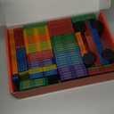 Gemmicc 100 PCS Magnetic Tiles with 2 Cars, STEM Approved Educational Magnet BuildingToys, Magnet Puzzles Stacking Blocks for Boys Girls