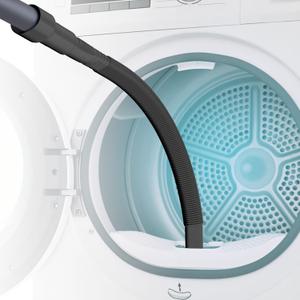 Dryer Vent Cleaner Kit Vacuum Hose Attachment Brush, Lint Remover, Quickly Lint Remover Cleaning Supplies, Black