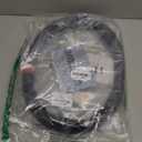 HAOKAY Luxury Fluffy Steering Wheel Cover for Men Women,Soft Warm Short Plush Steering Wheel Cover Black Fuzzy with Universal 14.5-15 Inch