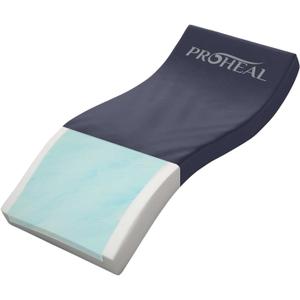 Memory Foam Hospital Bed Mattress - Gel Infused Pressure Redistribution - Ultra Breathable Treatment - Sloped Heel Hospital Bed Mattresses - Fluid Resistant Nylon Cover - 42" x 80" x 6"